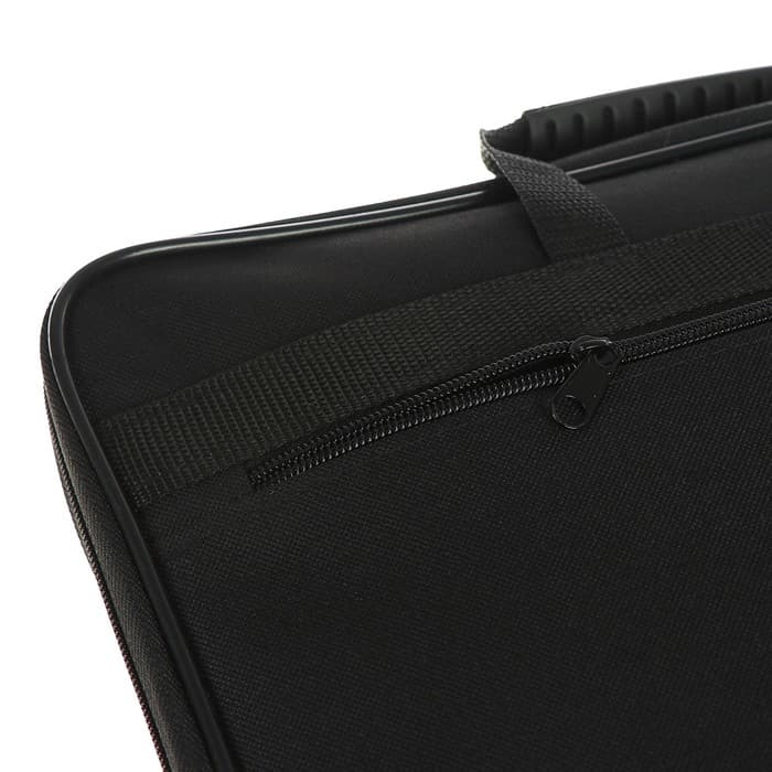 Папка с ручками текстильная А4, Calligrata «Офис», для бумаг, для офиса, 365×290×30 мм, 1Ш41, черная