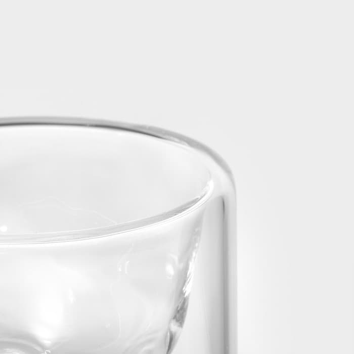 Стопка-шот с двойными стенками Magistro «Череп. Хэллоуин», 70 мл, 7×7 см, стекло