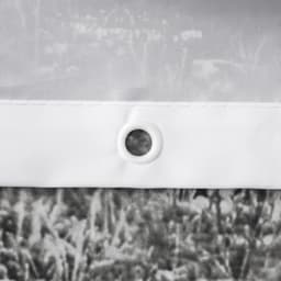 Штора для ванной Доляна «Слон», 180×180 см, белая