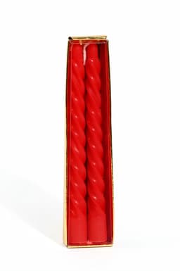 Свечи витые ароматические 1.5×15 см, 2 шт., роза