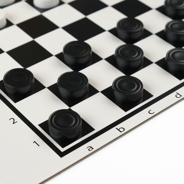 Шашки Десятое Королевство «Русские и международные», поле 20×20 см