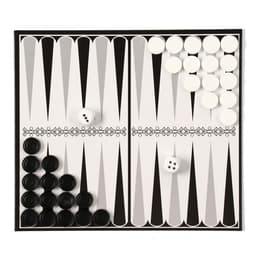 Настольная игра 3 в 1 Десятое Королевство «Надо думать», шашки, шахматы, нарды, поле 21×19 см