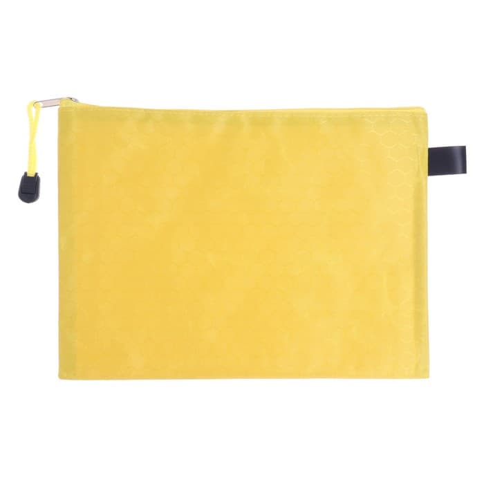 Папка-конверт на молнии Calligrata «Соты» А5, (170×245 мм), МИКС