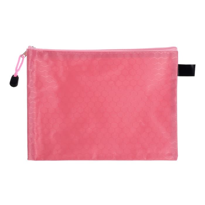 Папка-конверт на молнии Calligrata «Соты» А5, (170×245 мм), МИКС