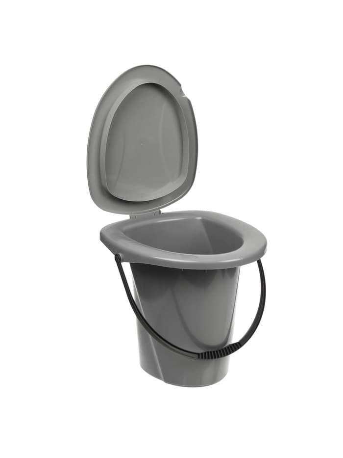 Ведро - туалет, h=37 см, 18 л, МИКС