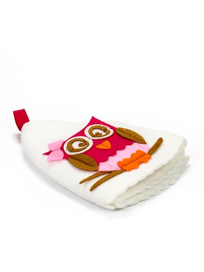 Шапка для бани и сауны, с аппликацией «Мэри», полиэфир, детская