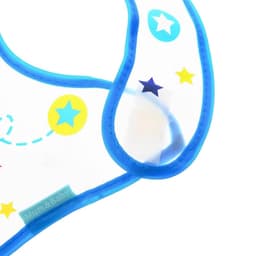 Нагрудник для кормления M&B «Лучший ребенок» непромокаемый на липучке, с карманом