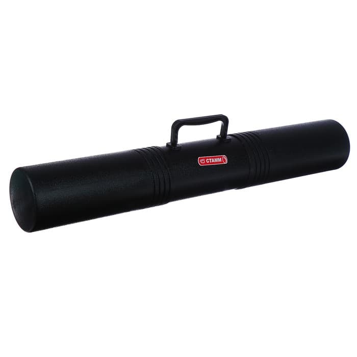 Тубус А1 «Стамм», диаметр 100 мм, длина 650 мм, 3 секции, с ручкой, чёрный