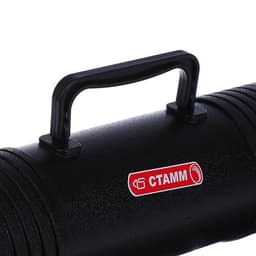 Тубус А1 «Стамм», диаметр 100 мм, длина 650 мм, 3 секции, с ручкой, чёрный