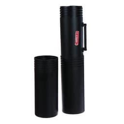 Тубус А1 «Стамм», диаметр 100 мм, длина 650 мм, 3 секции, с ручкой, чёрный