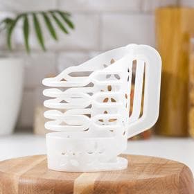 Держатель для молока, 1 л, белый мрамор