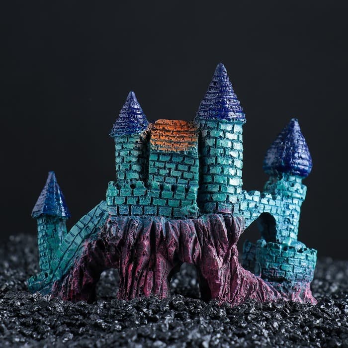 Декор для аквариума «Замок», 15×7.5×12.5 см