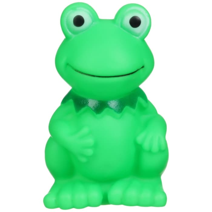 Резиновая игрушка для ванны Крошка Я «Лягушонок», 9 см, с пищалкой
