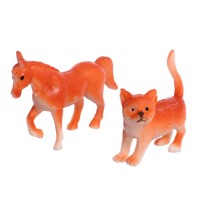 Развивающий набор «Фермерское хозяйство», по методике Монтессори, 10 фигурок, 10 карточек, 3+