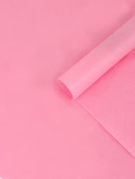 Бумага упаковочная тишью, розовая, 50 см × 66 см