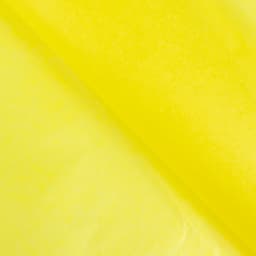 Бумага упаковочная тишью, желтая, 50 см × 66 см