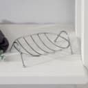 Мыльница на ножках Доляна «Сибарит», 12×9.5×4 см, хромированная