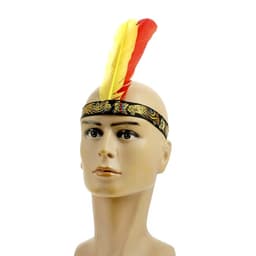 Карнавальная повязка «Индеец», МИКС