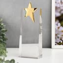 Фигурка стекло «Стела наградная. Звезда», 22.5×8×3.2 см