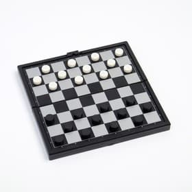 Шашки классические «Игра началась», магнитные, компактные 13×13 см