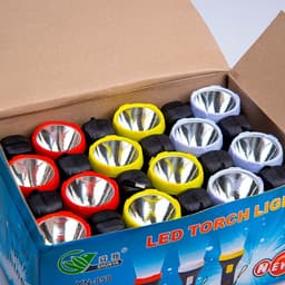 Фонарь ручной «Светлячок», 1 LED, 14.5×5.5×4 см, МИКС