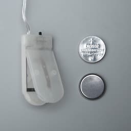 Гирлянда «Нить» 5 м, роса, IP20, серебристая нить, 50 LED, от батареек CR2032×2, свечение мульти