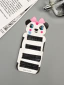 Невидимки для волос «Фермино», 5 см, 6 см, набор 40 шт., чёрные