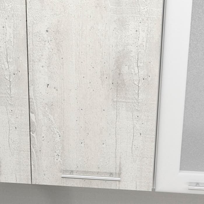 Кухонный гарнитур угловой «Алина прайм», 1200×1400 мм, цвет белый/сахара