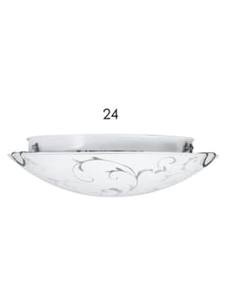 Светильник BayerLux «Ива», 2 лампы, 60 Вт, IP20, E27, 30×30×5.5 см