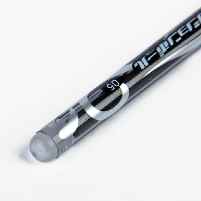 Стираемая ручка, гелевая, чёрный стержень, узел 0.5 мм