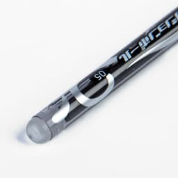 Стираемая ручка, гелевая, чёрный стержень, узел 0.5 мм