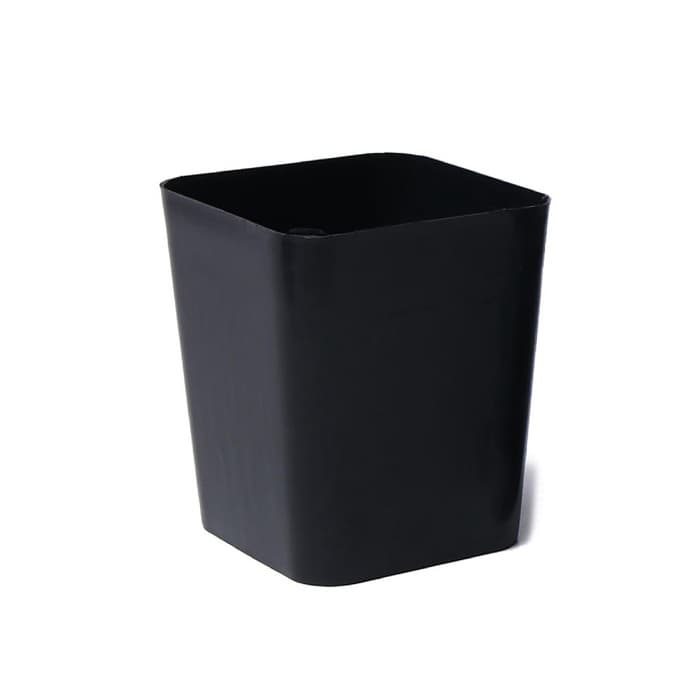 Горшок для рассады, 700 мл, 9×9×10 см, пластик, чёрный, Greengo