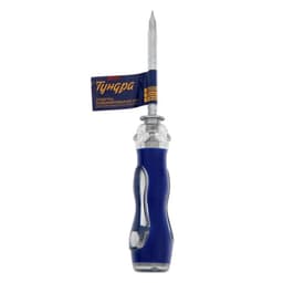 Отвертка комбинированная ТУНДРА, 3 в 1, изменяемая длина, 2К рукоятка, PH2/SL6×75-110 мм