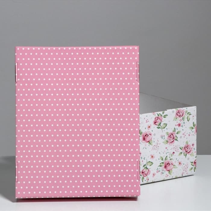 Коробка подарочная складная, упаковка, «Воспоминания о чудесном», 31×25.5×16 см