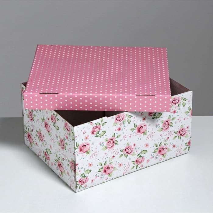 Коробка подарочная складная, упаковка, «Воспоминания о чудесном», 31×25.5×16 см