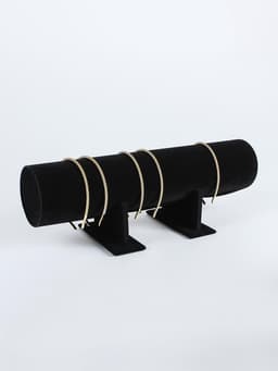 Подставка под ободки «QF. Флок», d=11 см, 50×17.5×16.5 см, чёрная