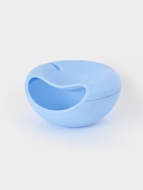 Тарелка с подставкой для телефона для семечек и орехов, 20×11 см, пластик, МИКС