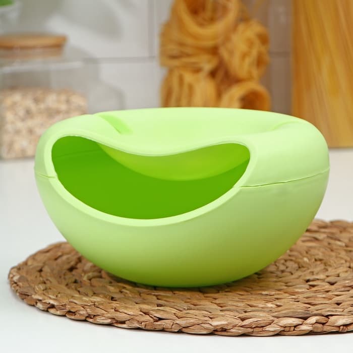 Тарелка с подставкой для телефона для семечек и орехов, 20×11 см, пластик, МИКС