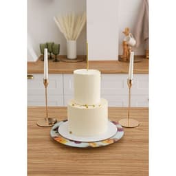 Палочки - дюбели для кондитерских изделий, d=1.8 см, 32 см, 4 шт., пластик, белые