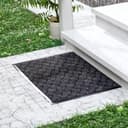 Коврик придверный влаговпитывающий «Крафт», 80×120 см, серый