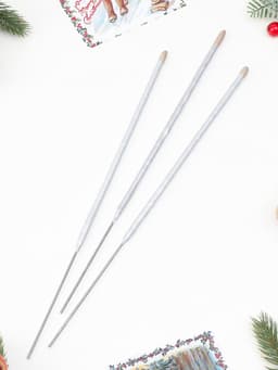 Бенгальские огни золотые «Новогодние», 3 шт., 30 см, горение 50 сек.