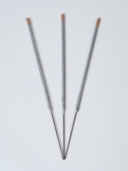 Бенгальские огни золотые «Новогодние», 3 шт., 30 см, горение 50 сек.