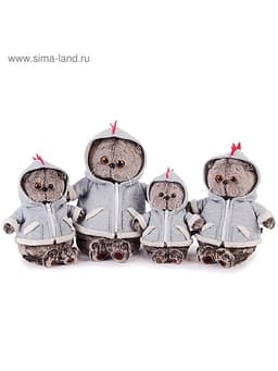 Мягкая игрушка «Кот Басик», в толстовке дракончик, 19 см, МИКС