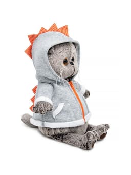 Мягкая игрушка «Кот Басик», в толстовке дракончик, 19 см, МИКС