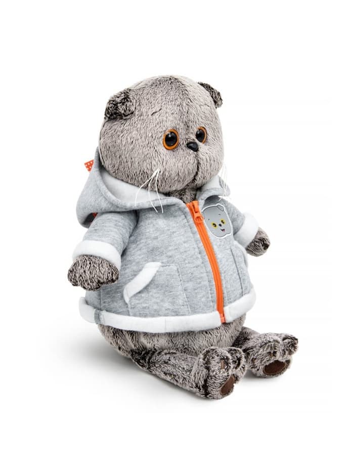 Мягкая игрушка «Кот Басик», в толстовке дракончик, 19 см, МИКС