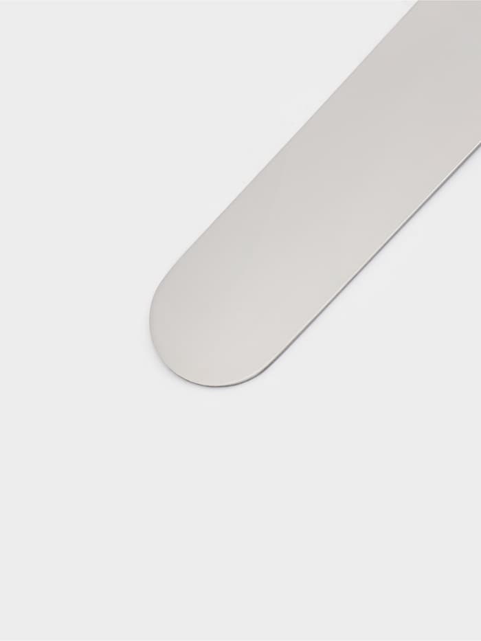 Кондитерская лопатка - палетка, изогнутая, 26.5 см, рабочая часть 14.5 см, для блинов, коричневая