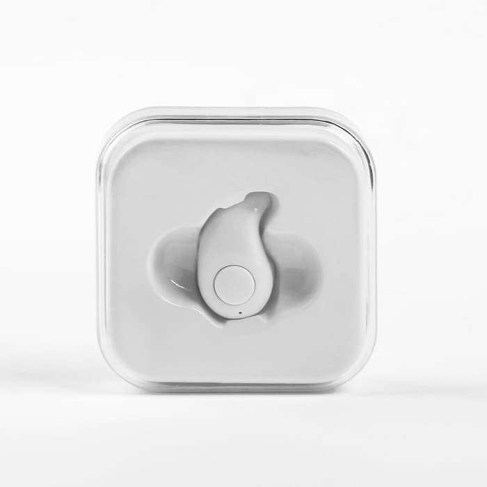 Наушник беспроводной Luazon RX-3, микрофон, АКБ 50 мАч, белые