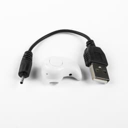 Наушник беспроводной Luazon RX-3, микрофон, АКБ 50 мАч, белые