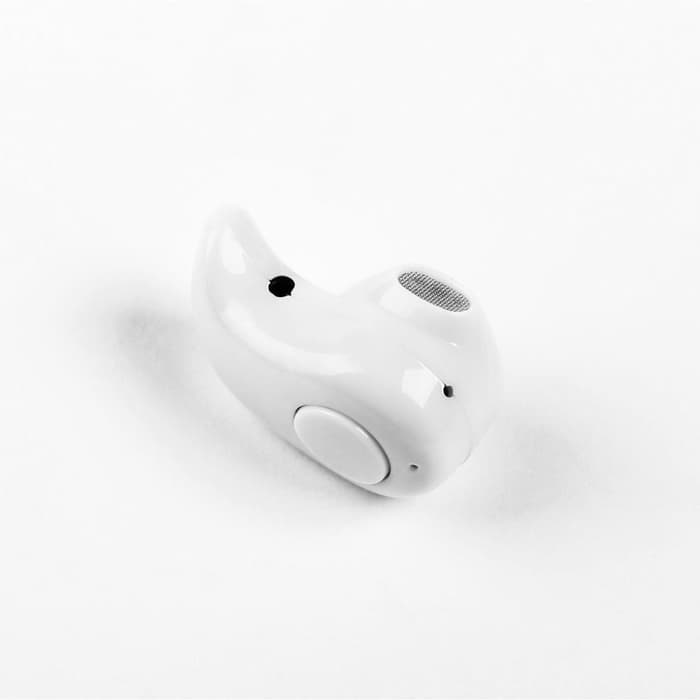 Наушник беспроводной Luazon RX-3, микрофон, АКБ 50 мАч, белые