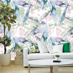 Фотообои «Перья», с рисунком, на флизелиновой основе, 3 полотна, 300×270 см